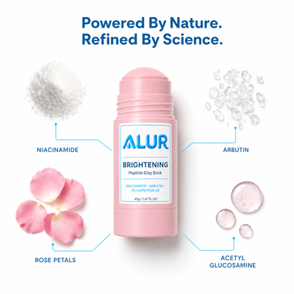 ALUR Brightening Peptide Clay Stick - Ingredients