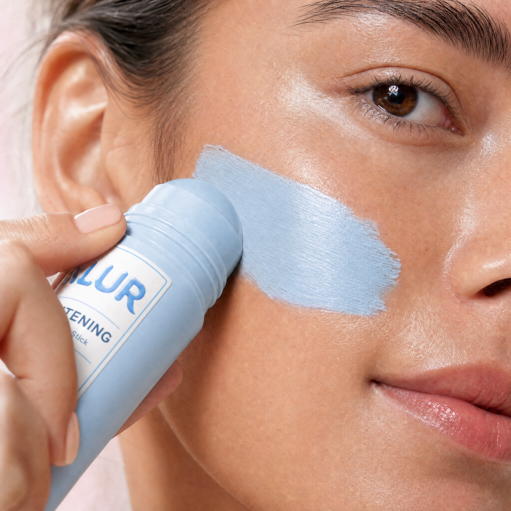 ALUR Whipped Tallow Peptide Clay Stick - Skin Application