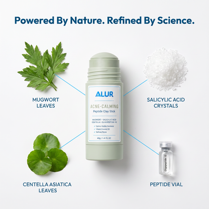 ALUR Acne-Calming Clay Stick - Ingredient Callout